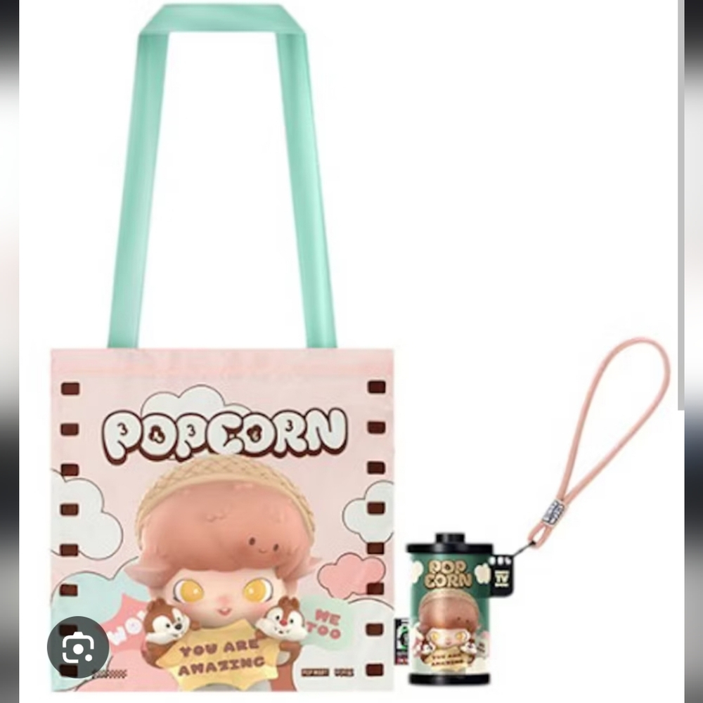 Chip and Dale- Popmart Dimoo x Disney SMALL Tote Bag